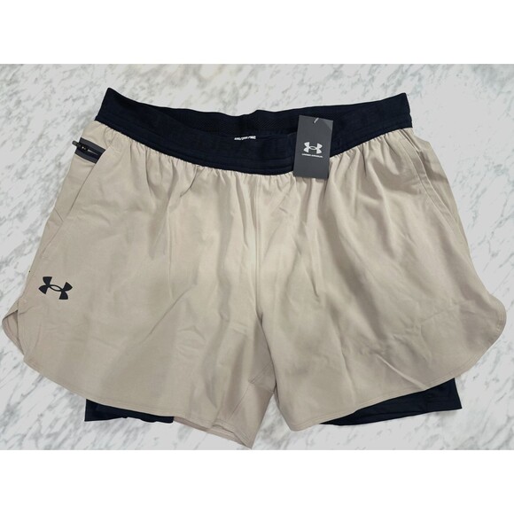 Under Armour Men's UA Vanish Elite Shorts 1378604-203 Green Men's 2XL NEW - Picture 1 of 9